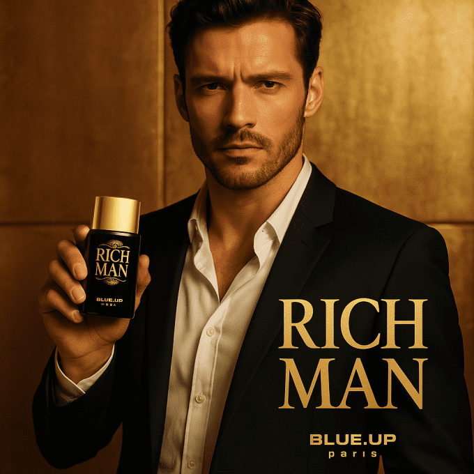 Blue-Up Rich Man Duke – Eau de parfum homme | Accord boisé oriental