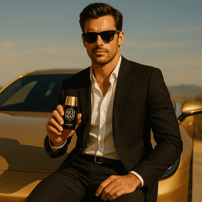 Blue-Up Rich Man Duke – Eau de parfum homme | Accord boisé oriental