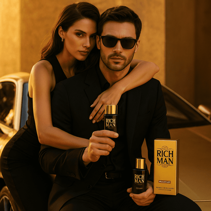 Blue-Up Rich Man Duke – Eau de parfum homme | Accord boisé oriental