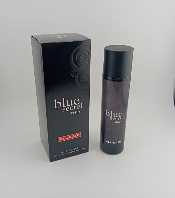 BLUE UP BLUE SECRET MEN – Eau de toilette homme 100 ml | Inspiration orientale boisée et aromatique