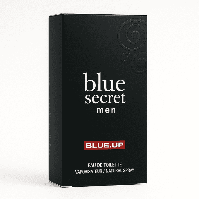 BLUE UP BLUE SECRET MEN – Eau de toilette homme 100 ml | Inspiration orientale boisée et aromatique