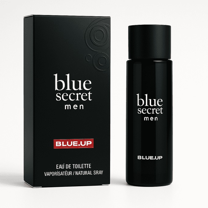 BLUE UP BLUE SECRET MEN – Eau de toilette homme 100 ml | Inspiration orientale boisée et aromatique