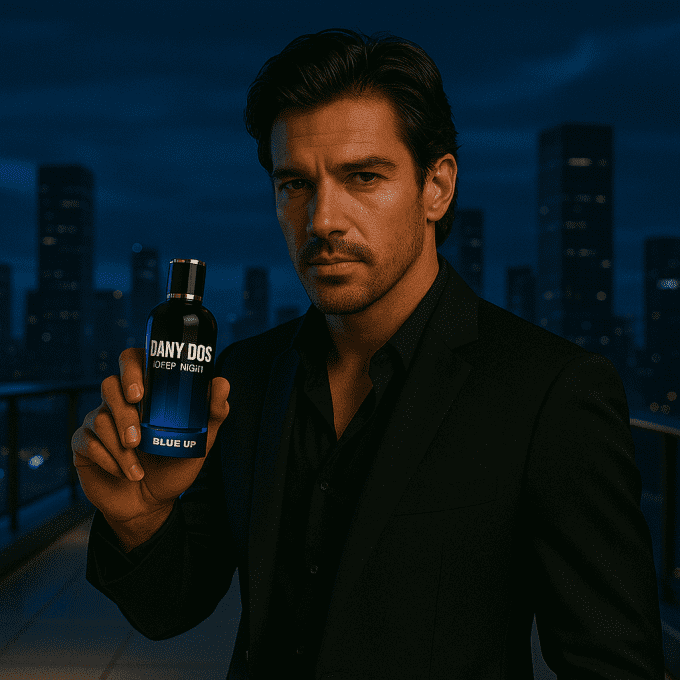 BLUE UP DANY DOS DEEP NIGHT – Eau de toilette homme 100 ml | Inspiration boisée florale musquée
