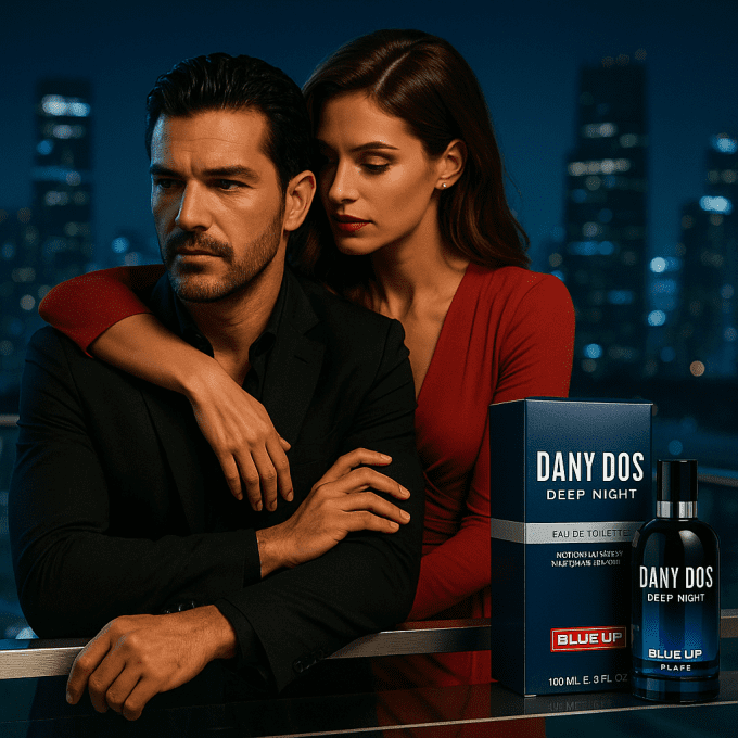 BLUE UP DANY DOS DEEP NIGHT – Eau de toilette homme 100 ml | Inspiration boisée florale musquée