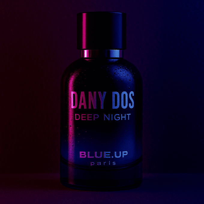 BLUE UP DANY DOS DEEP NIGHT – Eau de toilette homme 100 ml | Inspiration boisée florale musquée