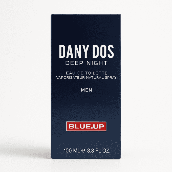 BLUE UP DANY DOS DEEP NIGHT – Eau de toilette homme 100 ml | Inspiration boisée florale musquée
