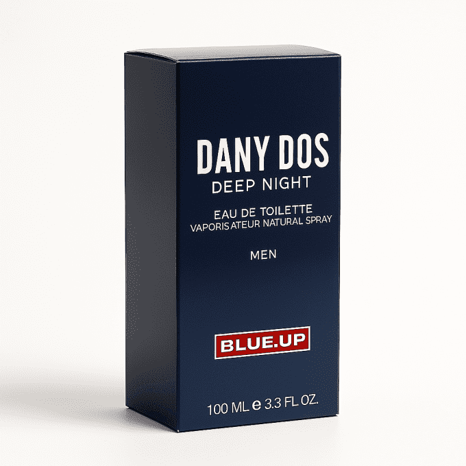 BLUE UP DANY DOS DEEP NIGHT – Eau de toilette homme 100 ml | Inspiration boisée florale musquée