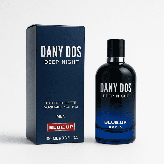 BLUE UP DANY DOS DEEP NIGHT – Eau de toilette homme 100 ml | Inspiration boisée florale musquée