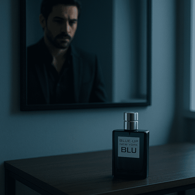 BLUE UP NEW YORK BLUE MEN – Eau de toilette homme 100 ml | Boisé aromatique et magnétique