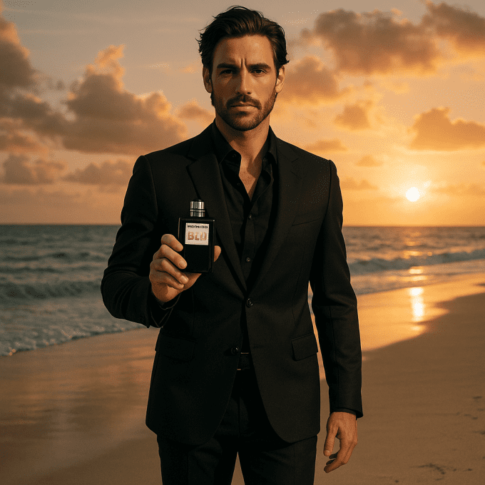 BLUE UP NEW YORK BLUE MEN – Eau de toilette homme 100 ml | Boisé aromatique et magnétique