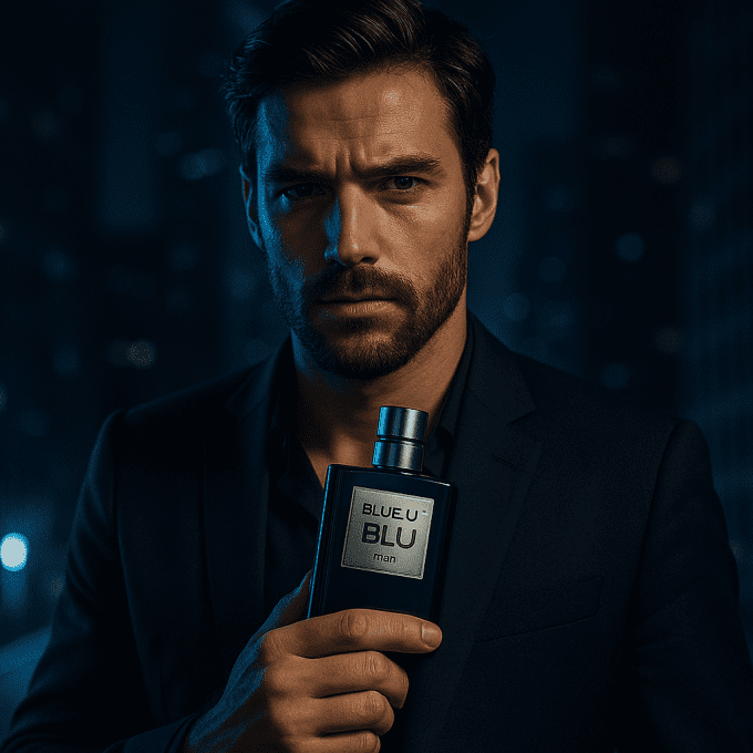 BLUE UP NEW YORK BLUE MEN – Eau de toilette homme 100 ml | Boisé aromatique et magnétique