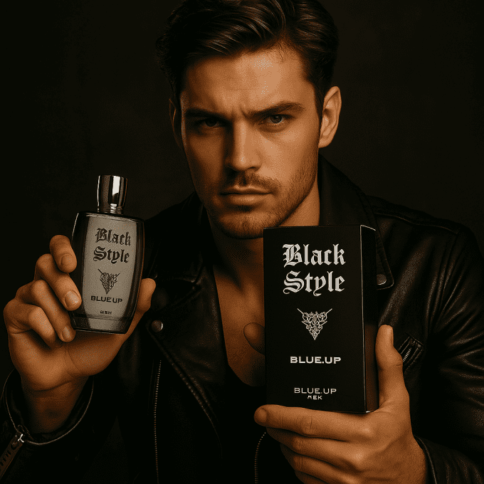 BLUE UP BLACK STYLE MEN – Eau de toilette homme 100 ml | Inspiration boisée aromatique et épicée