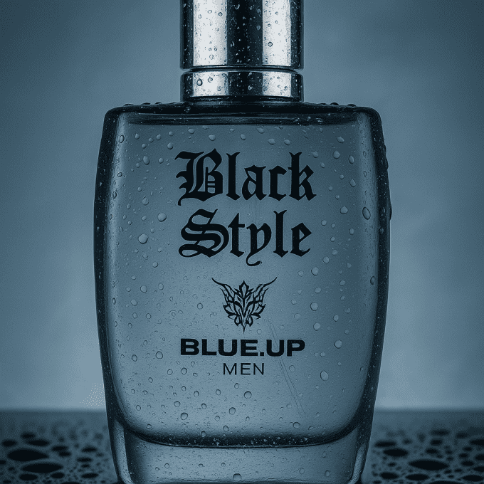 BLUE UP BLACK STYLE MEN – Eau de toilette homme 100 ml | Inspiration boisée aromatique et épicée