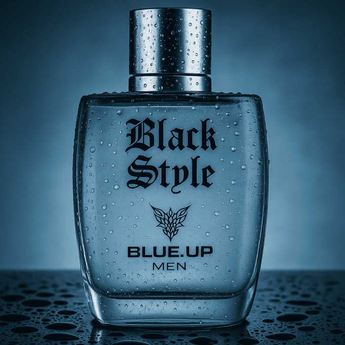 BLUE UP BLACK STYLE MEN – Eau de toilette homme 100 ml | Inspiration boisée aromatique et épicée