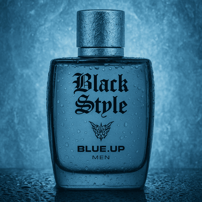 BLUE UP BLACK STYLE MEN – Eau de toilette homme 100 ml | Inspiration boisée aromatique et épicée