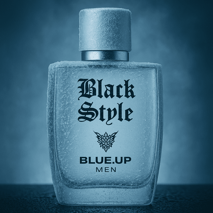 BLUE UP BLACK STYLE MEN – Eau de toilette homme 100 ml | Inspiration boisée aromatique et épicée