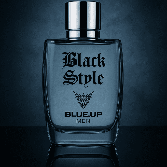 BLUE UP BLACK STYLE MEN – Eau de toilette homme 100 ml | Inspiration boisée aromatique et épicée