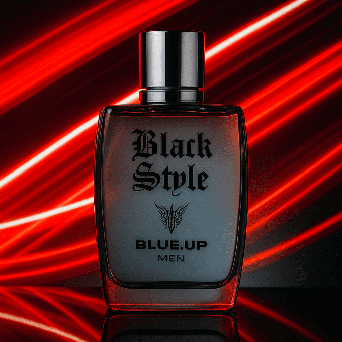 BLUE UP BLACK STYLE MEN – Eau de toilette homme 100 ml | Inspiration boisée aromatique et épicée