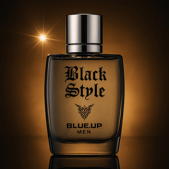 BLUE UP BLACK STYLE MEN – Eau de toilette homme 100 ml | Inspiration boisée aromatique et épicée