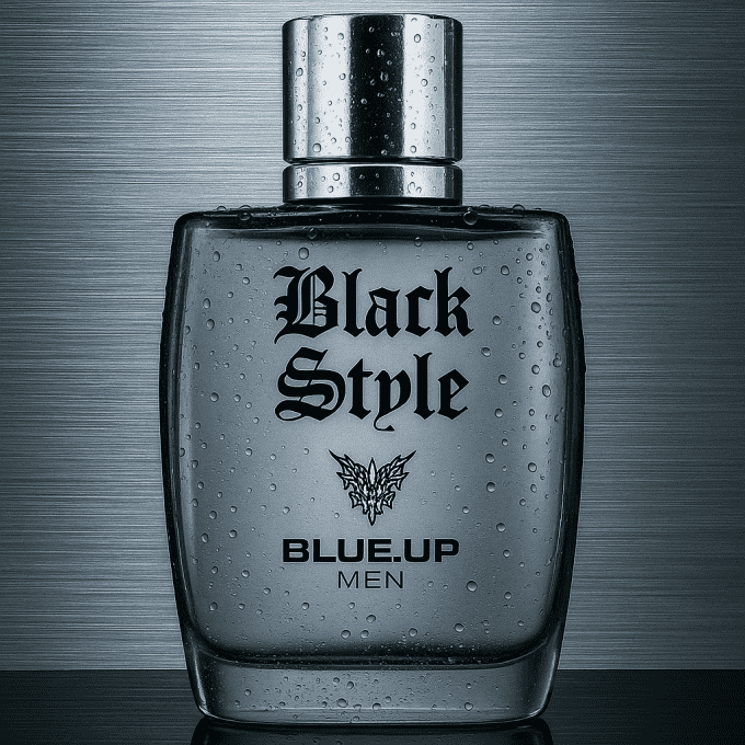 BLUE UP BLACK STYLE MEN – Eau de toilette homme 100 ml | Inspiration boisée aromatique et épicée