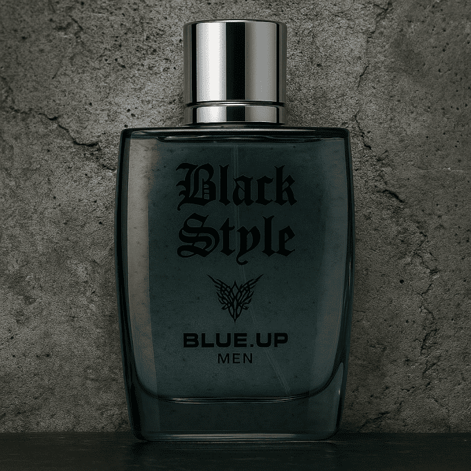 BLUE UP BLACK STYLE MEN – Eau de toilette homme 100 ml | Inspiration boisée aromatique et épicée