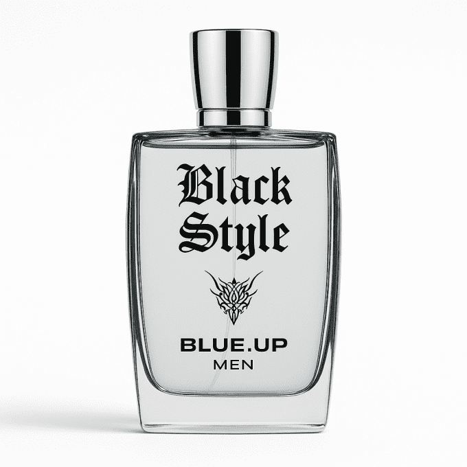 BLUE UP BLACK STYLE MEN – Eau de toilette homme 100 ml | Inspiration boisée aromatique et épicée