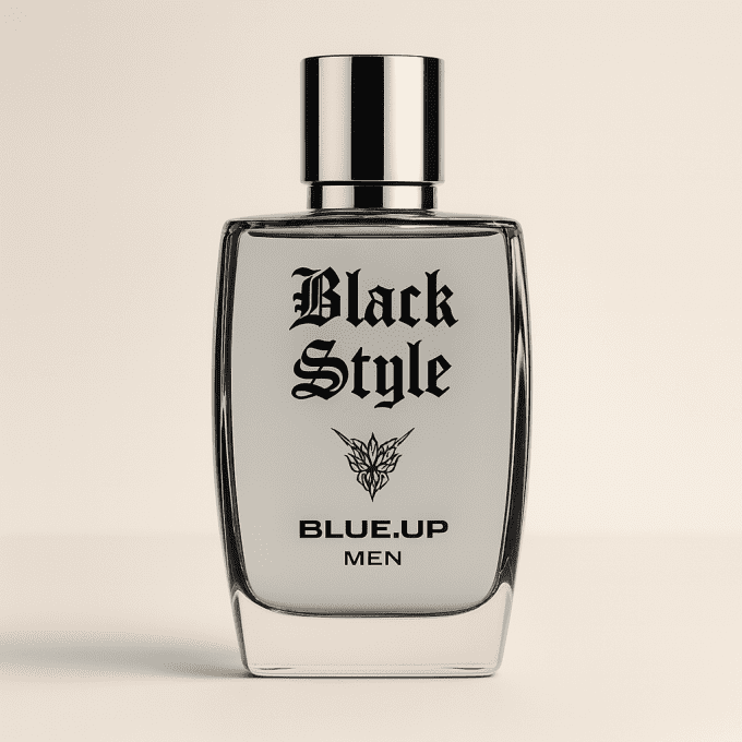 BLUE UP BLACK STYLE MEN – Eau de toilette homme 100 ml | Inspiration boisée aromatique et épicée