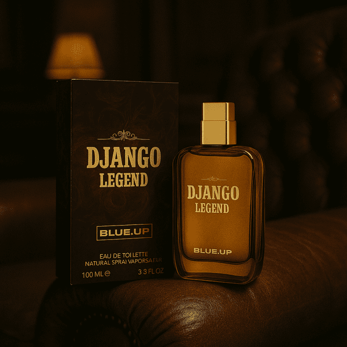 BLUE UP DJANGO LEGEND MEN – Eau de toilette homme 100 ml | Inspiration fougère aromatique intemporel