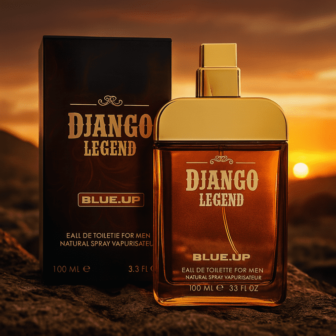 BLUE UP DJANGO LEGEND MEN – Eau de toilette homme 100 ml | Inspiration fougère aromatique intemporel