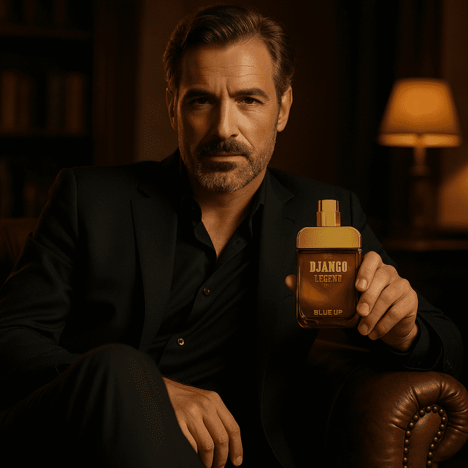BLUE UP DJANGO LEGEND MEN – Eau de toilette homme 100 ml | Inspiration fougère aromatique intemporel