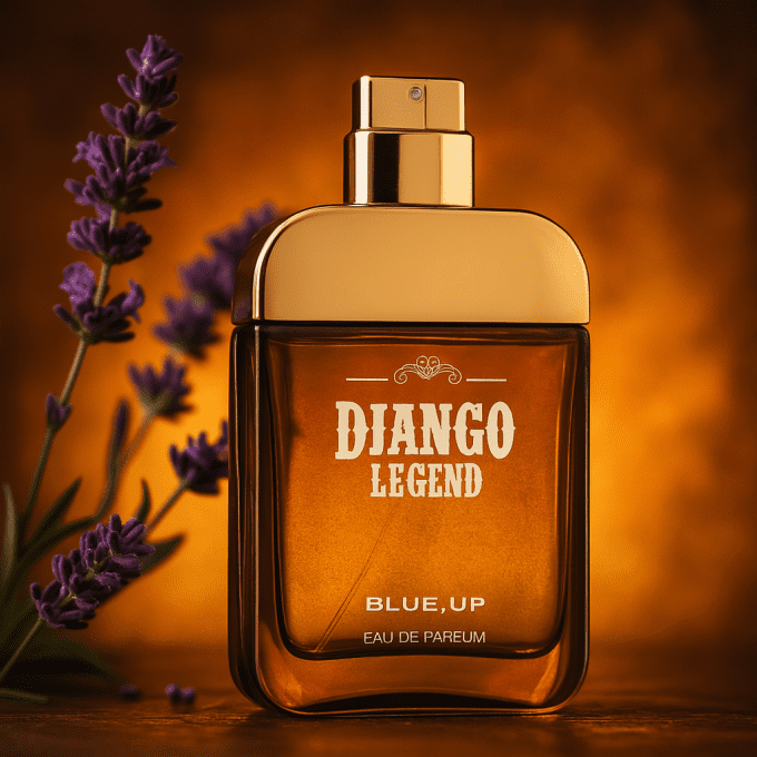 BLUE UP DJANGO LEGEND MEN – Eau de toilette homme 100 ml | Inspiration fougère aromatique intemporel