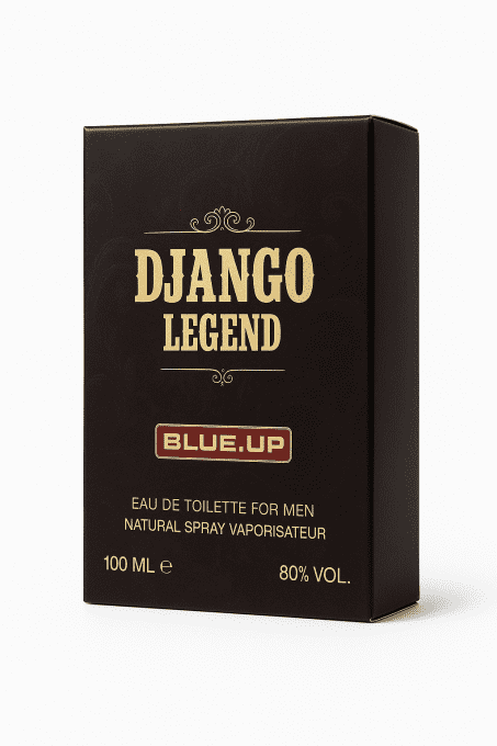 BLUE UP DJANGO LEGEND MEN – Eau de toilette homme 100 ml | Inspiration fougère aromatique intemporel
