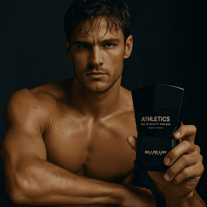 BLUE UP ATHLETICS MEN – Eau de toilette homme 100 ml | Inspiration aromatique boisée et fraîche