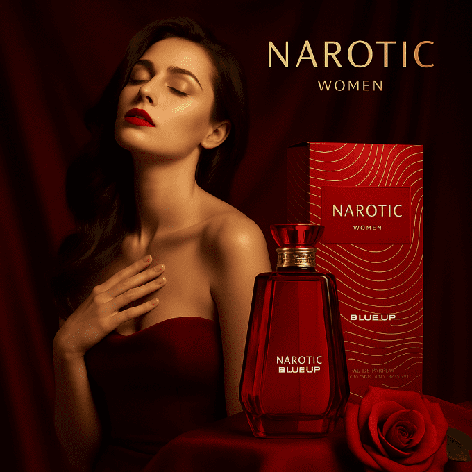 BLUE UP NAROTIC WOMEN – Eau de parfum femme 100 ml | Inspiration orientale florale et vanillée