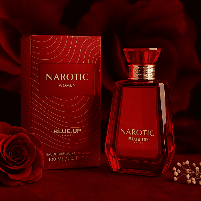 BLUE UP NAROTIC WOMEN – Eau de parfum femme 100 ml | Inspiration orientale florale et vanillée