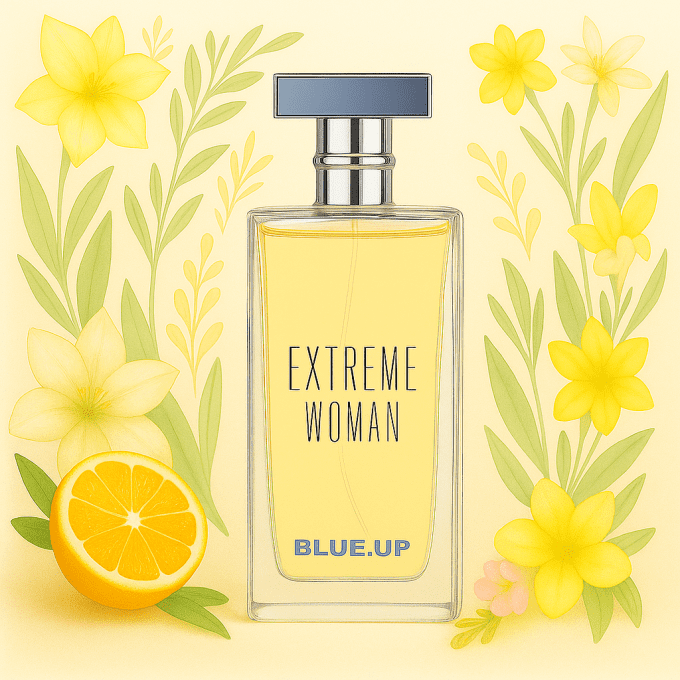 BLUE UP EXTREME WOMEN – Eau de parfum femme 100 ml | Inspiration florale fraîche et musquée