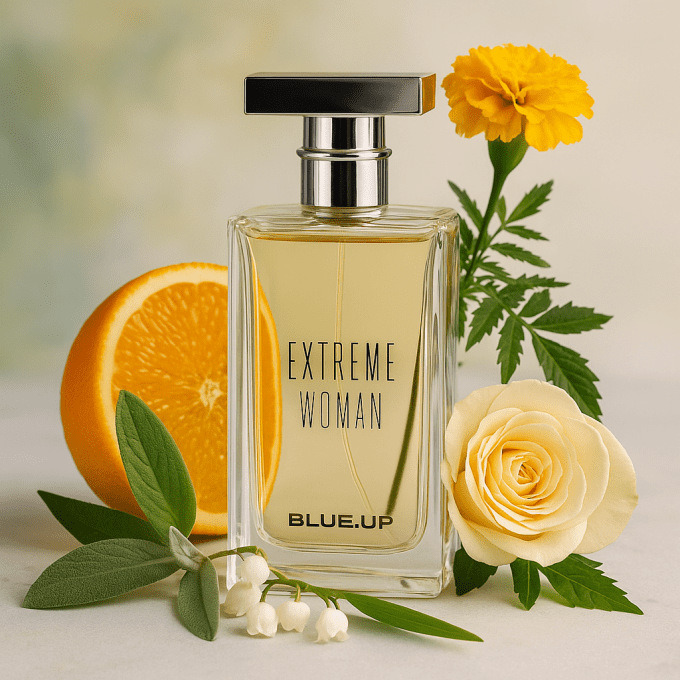 BLUE UP EXTREME WOMEN – Eau de parfum femme 100 ml | Inspiration florale fraîche et musquée