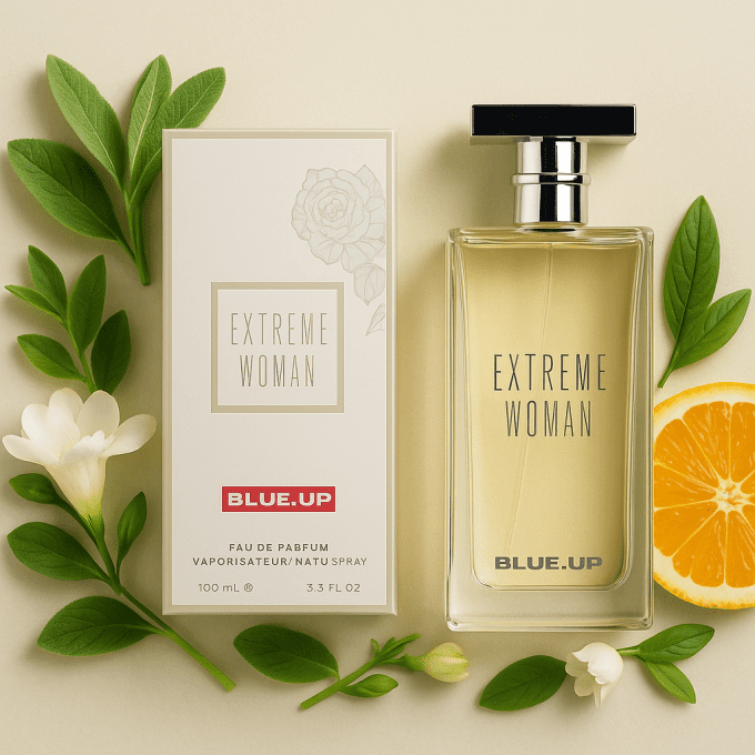BLUE UP EXTREME WOMEN – Eau de parfum femme 100 ml | Inspiration florale fraîche et musquée