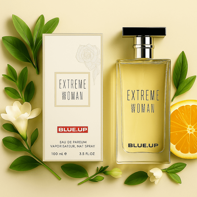 BLUE UP EXTREME WOMEN – Eau de parfum femme 100 ml | Inspiration florale fraîche et musquée