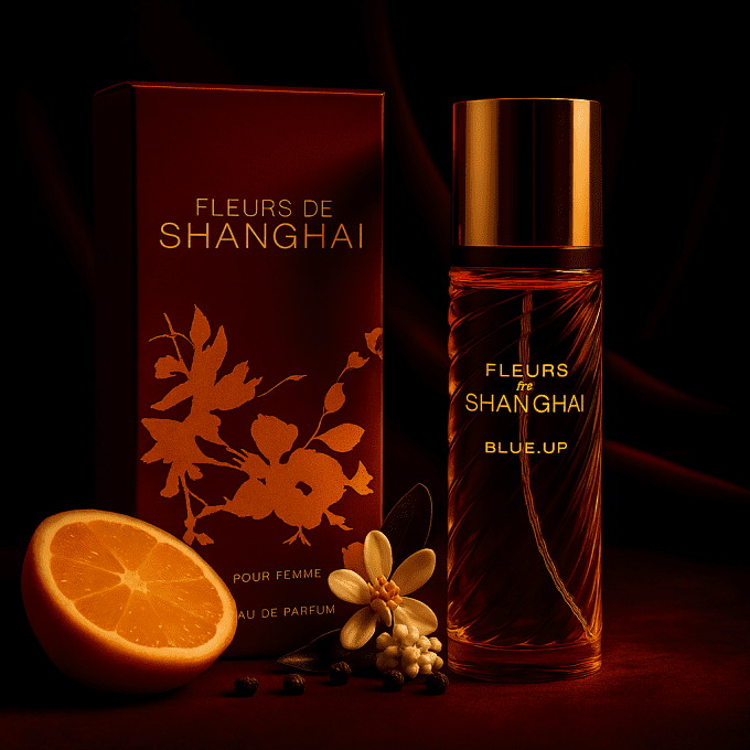 BLUE UP FLEUR DE SHANGAI – Eau de parfum femme 100 ml | Inspiration orientale épicée et boisée