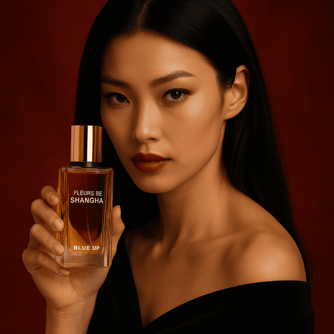 BLUE UP FLEUR DE SHANGAI – Eau de parfum femme 100 ml | Inspiration orientale épicée et boisée