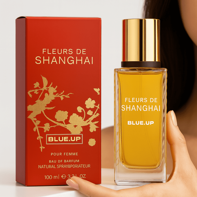 BLUE UP FLEUR DE SHANGAI – Eau de parfum femme 100 ml | Inspiration orientale épicée et boisée