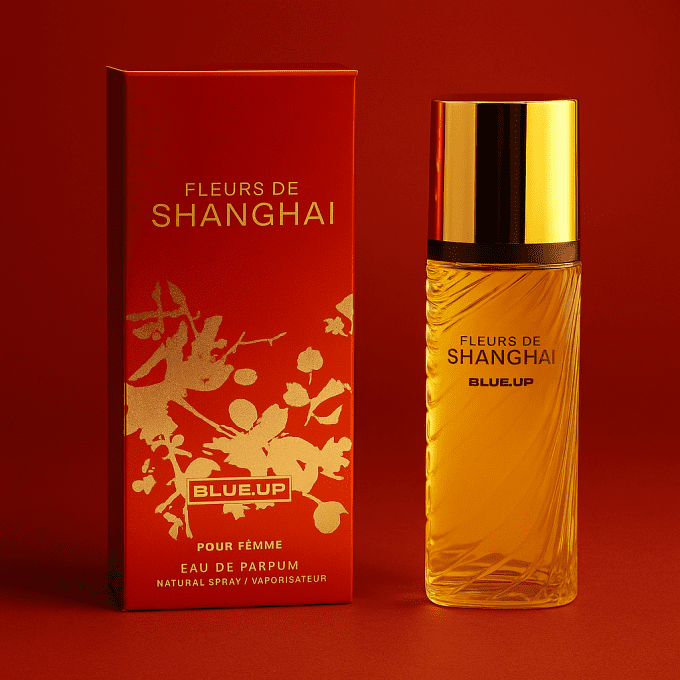 BLUE UP FLEUR DE SHANGAI – Eau de parfum femme 100 ml | Inspiration orientale épicée et boisée