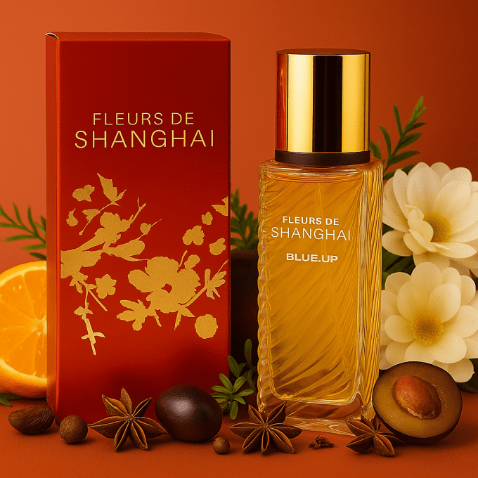 BLUE UP FLEUR DE SHANGAI – Eau de parfum femme 100 ml | Inspiration orientale épicée et boisée