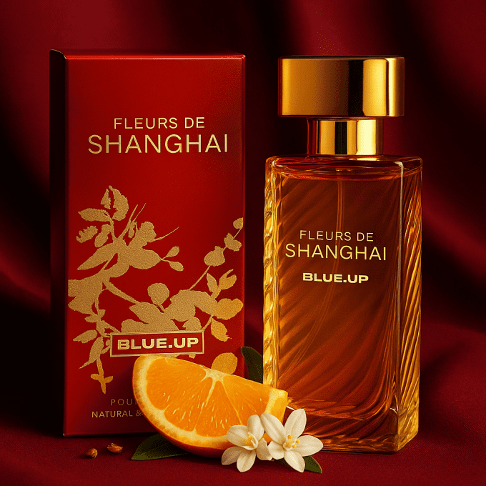 BLUE UP FLEUR DE SHANGAI – Eau de parfum femme 100 ml | Inspiration orientale épicée et boisée