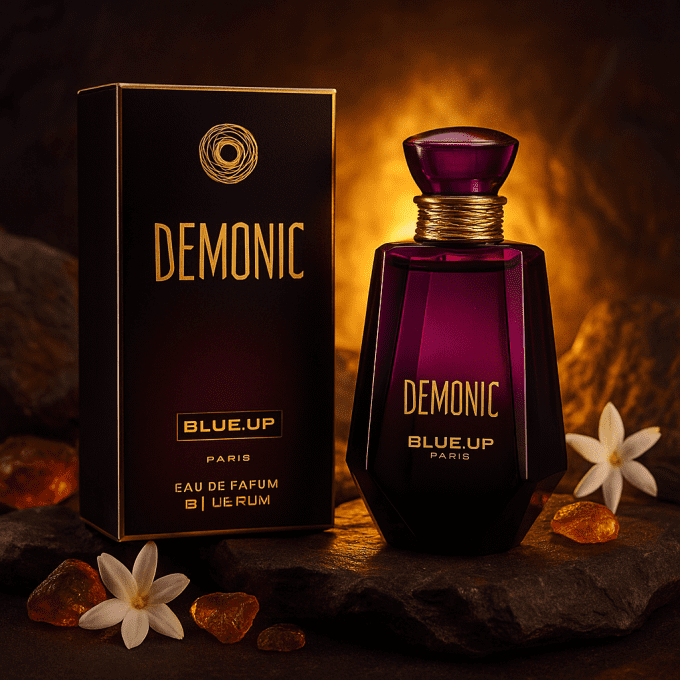 BLUE UP DEMONIC WOMEN – Eau de parfum femme 100 ml | Inspiration florale ambrée et boisée