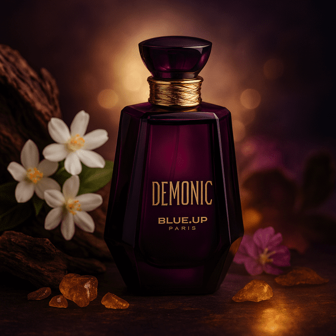 BLUE UP DEMONIC WOMEN – Eau de parfum femme 100 ml | Inspiration florale ambrée et boisée