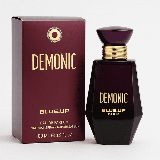 BLUE UP DEMONIC WOMEN – Eau de parfum femme 100 ml | Inspiration florale ambrée et boisée