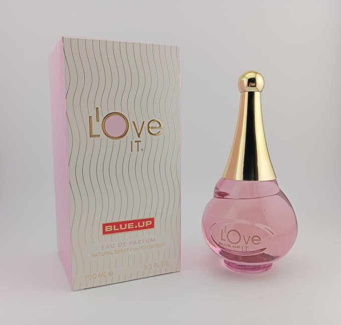 BLUE UP I LOVE IT WOMEN – Eau de parfum femme 100 ml | Inspiration florale fruitée et musquée