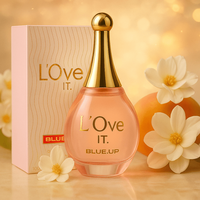 BLUE UP I LOVE IT WOMEN – Eau de parfum femme 100 ml | Inspiration florale fruitée et musquée